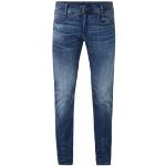 Donkerblauwe Stretch G-Star Raw Slimfit jeans voor Heren 