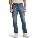 Vintage Blauwe G-Star 3301 Slimfit jeans  breedte W36 in de Sale voor Heren 