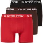 Klassieke Bordeaux-rode G-Star Raw Boxershorts  in maat XL in de Sale voor Heren 