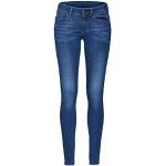 Blauwe G-Star Lynn Skinny jeans  breedte W26 in de Sale voor Dames 