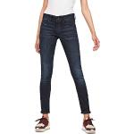 Blauwe G-Star Lynn Skinny jeans  breedte W24 in de Sale voor Dames 