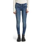 Super Skinny Blauwe Polyester G-Star Lynn Skinny jeans  breedte W31 in de Sale voor Dames 