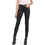 Super Skinny Zwarte Polyester G-Star Lynn Skinny jeans voor Dames 