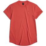 Rode G-Star Raw T-shirts met ronde hals Ronde hals  in maat L Bio voor Heren 