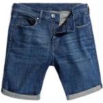 Blauwe G-Star Raw Jeans shorts Faded voor Heren 