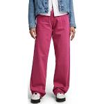 Roze G-Star Raw Straight jeans  breedte W32 voor Dames 
