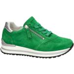 Groene Gabor Comfort Sneakers met rits  in maat 37 met Hakhoogte tot 3cm voor Dames 