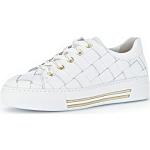 Klassieke Witte Gabor Lage sneakers  in maat 35,5 met Hakhoogte 3cm tot 5cm voor Dames 