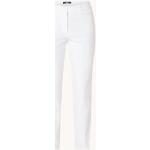 Witte High waist Gardeur Hoge taille broeken 