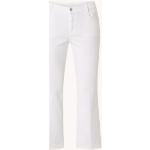 Gardeur High waist cropped flared jeans in lyocellblend - Wit