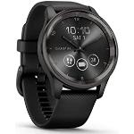 Zwarte Garmin Vivomove Smartwatches met Touchscreen in de Sale voor Dames 