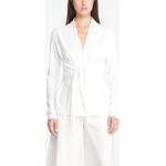 Witte Polyester Lange vesten  in Onesize in de Sale voor Dames 
