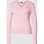 Roze Ralph Lauren Polo Poloshirts V-hals  in maat S voor Dames 