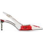 Witte Dolce & Gabbana Slingpumps  in 39 met Hakhoogte 5cm tot 7cm in de Sale voor Dames 