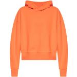 Geknipte hoodie Y-3 , Orange , Dames
