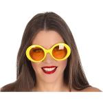 Gele Ronde zonnebrillen  voor een Stappen / uitgaan / feest voor Dames 