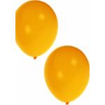 Gele versierings ballonnen 100 st