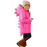 Casual Roze Polyester Lange kinder winterjassen Sustainable voor Jongens 