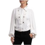 Beige Viscose Elisabetta Franchi Bodyshirts  in maat XL in de Sale voor Dames 