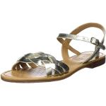 Gouden Ademend Geox Platte sandalen  in maat 37,5 in de Sale voor Dames 