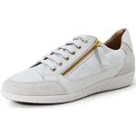 Witte Rubberen Geox Myria Damessneakers  in 38 