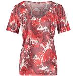 Rode Gerry Weber All over print T-shirts met opdruk  in maat S voor Dames 