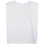 Casual Witte 10 Days Gewatteerde Mouwloze T-shirts  in maat M Bio voor Dames 