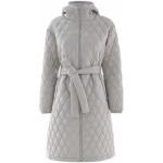 Witte Kocca Gewatteerde Donzen jas  in maat XL met Riem in de Sale voor Dames 