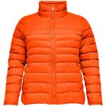 Oranje ONLY Gewatteerde Winterjassen  in Grote Maten  in maat 3XL voor Dames 