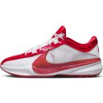 Rode Nike Giannis Basketbalschoenen  in maat 42 met motief van Basketbal voor Heren 