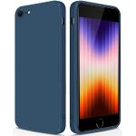 Blauwe Siliconen Krasbestendig iPhone 7 hoesjes type: Full Body Hoesje 