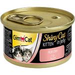 GimCat ShinyCat Kitten in Jelly - Natvoer met vlees en taurine, voor jonge katten