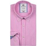 Roze Seersucker Giordano Overhemden  button down voor Heren 