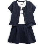 Girls&#039; Navy 2-in-1 Dress With Zipped Top size 12A