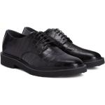 Kantoor Zwarte Rubberen GIUSEPPE ZANOTTI Oxford schoenen  in maat 44,5 met Vetersluitingen in de Sale voor Heren 