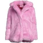 Roze Acryl Glamorous Imitatie bontjassen  in maat XL voor Dames 