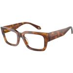 Bruine Giorgio Armani Rechthoekige brillen in de Sale voor Heren 
