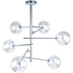 Moderne Zilveren Glazen Groenovatie G4 Led Hanglampen Rond in de Sale 