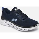 Blauwe Synthetische Skechers Glide-Step Sportschoenen  in maat 35 in de Sale voor Dames 