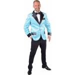 Turquoise Discokleding  in maat 3XL met Glitter in de Sale voor Heren 
