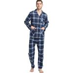 Klassieke Flanellen Global Pyjamabroeken  in maat M 2 stuks voor Heren 