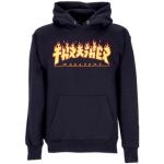 Godzilla Flame Hood Thrasher , Black , Heren