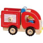 Houten Goki Sinterklaas Brandweer Speelgoedauto's voor Kinderen 