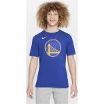 Golden State Warriors Essential Nike NBA-shirt met logo voor jongens - Blauw