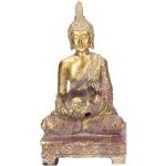 Gouden Polyresin Waxinelichthouders met motief van Boeddha 