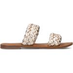 Gouden Metallic Platte sandalen  voor de Zomer  in 40 in de Sale voor Dames 
