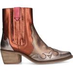 Cowboy Gouden Metallic Laarzen met blokhak Blokhakken  in maat 42 voor Dames 