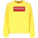 Gele KENZO Logo Hoodies  in maat L in de Sale voor Dames 