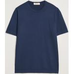 Retro Marine-blauwe Gran Sasso T-shirts Sustainable voor Heren 