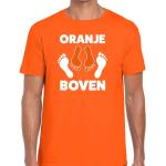 Oranje Koningsdag T-shirts voor Heren 